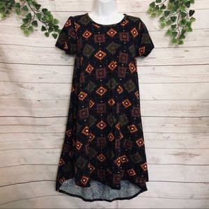 LulaRoe CARLY Southwest Aztec Tunic Top Dress
